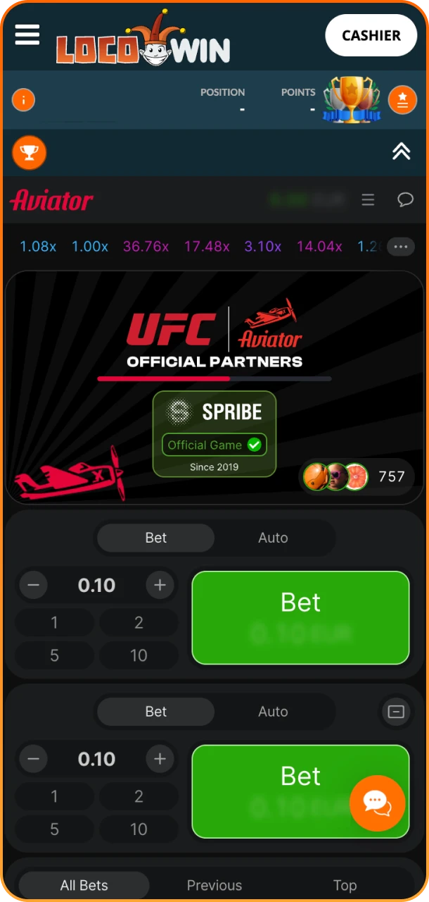 Launch Aviator instantly and win big at Locowin.