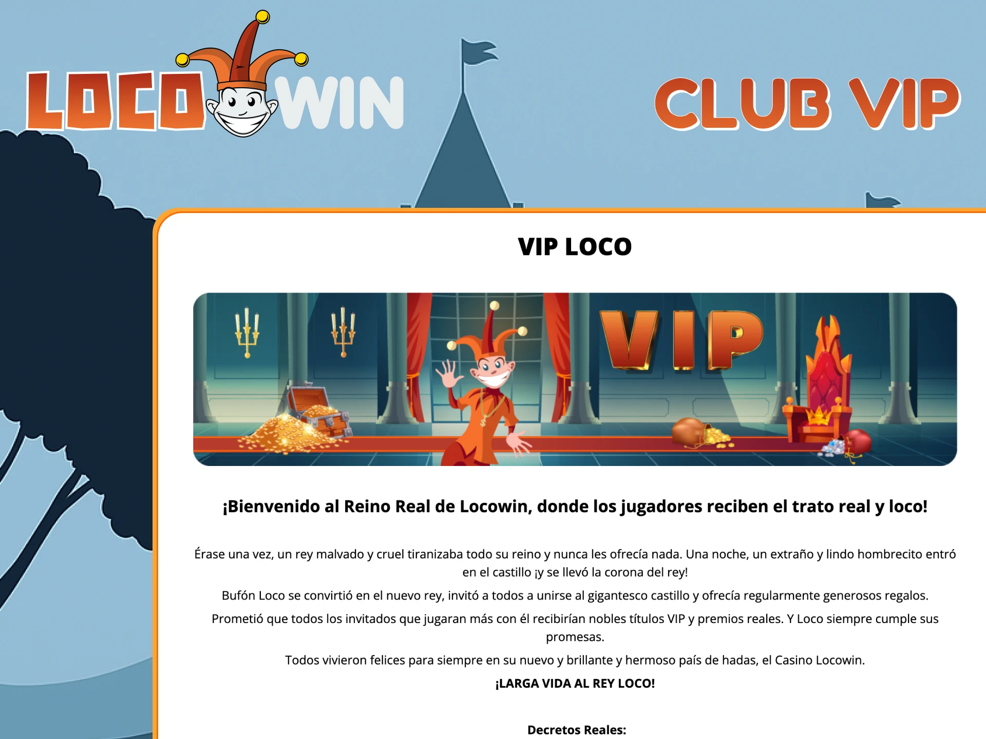 Disfruta beneficios VIP solo en Locowin.