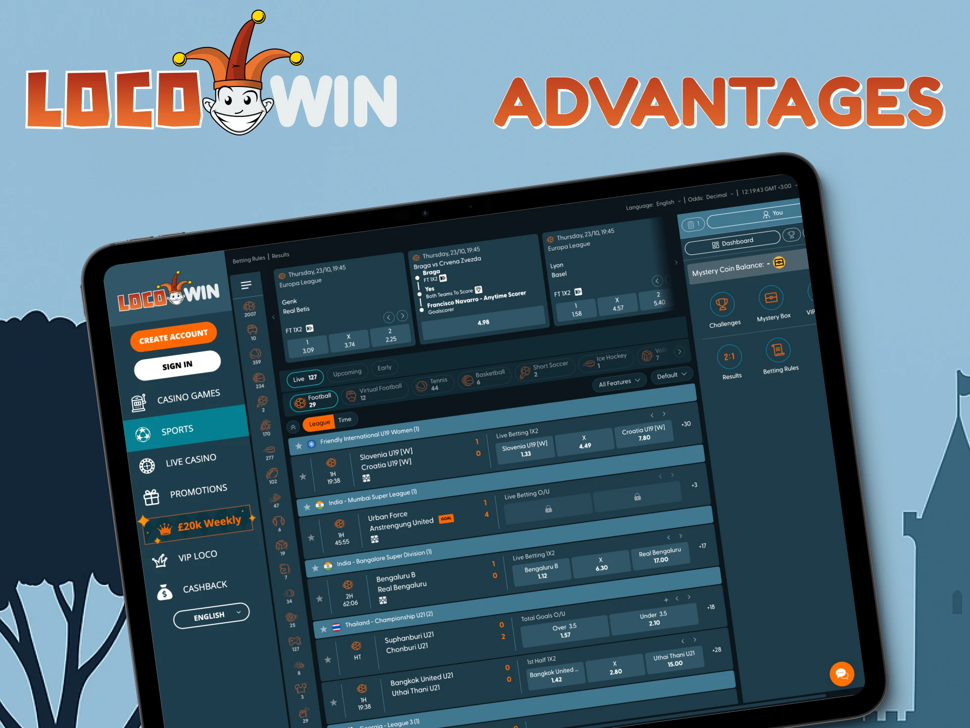 Discover top reasons to play at Locowin casino.