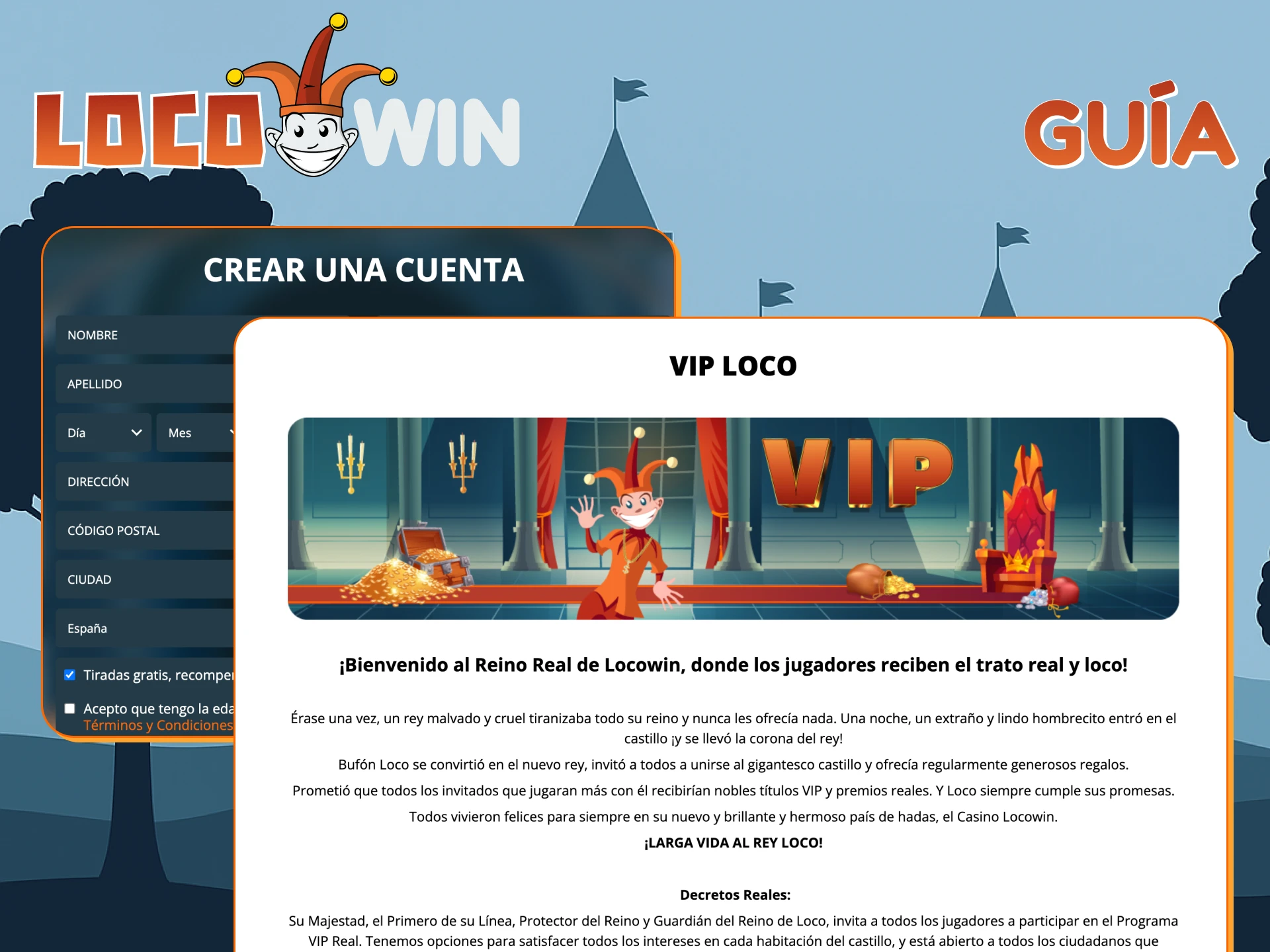 Conviértete en jugador VIP en Locowin.